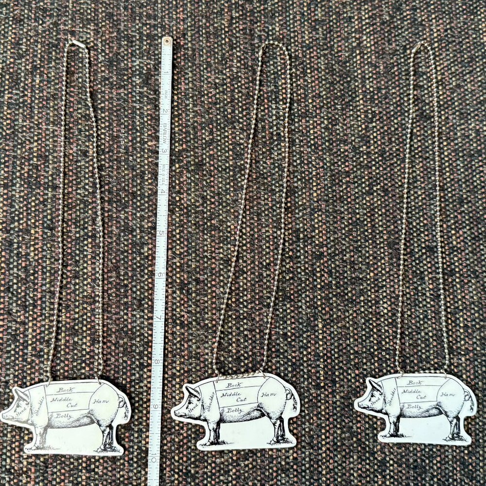 Butcher Cut BACON or BBQ Lovers Dream Necklace(s)!